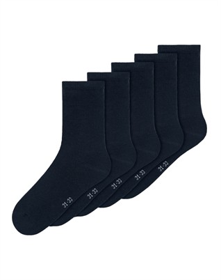 Solid Socken 5er-Pack